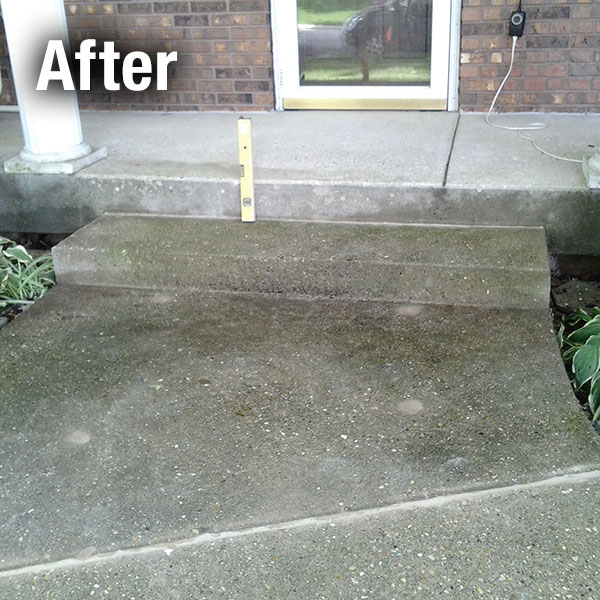 Ann Arbor Concrete Step Repair - After
